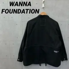 WANNA FOUNDATION ショートモッズコート ミリタリージャケット 黒