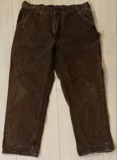 Carhartt ダック地 ペインターパンツ ブラウンのサムネイル