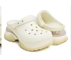 crocs クロックス スーパー ベイ クロッグ ムーンライト24cm - メルカリ