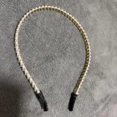 パール　ヘアカチューシャ　結婚式