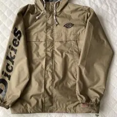 Dickies アウターレディースフード付きウィンドブレーカー Sサイズ・カーキ