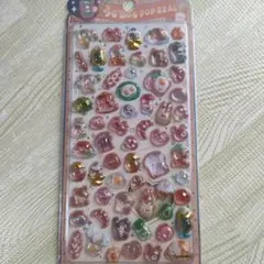 お値下げ　ボンボンドロップシール　パン　デザイン