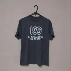 GOLD'S GYM×100A 半袖Tシャツ グレー 数量限定品 M 新品未使用のサムネイル