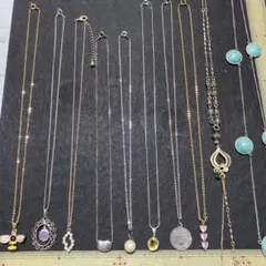 白*髪様 まとめ売りアクセサリーS32☆ネックレス10点オークション