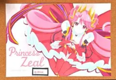 【両面 ピンナップ】プリンセッションオーケストラ②★日本三國★アニメージュ 7月