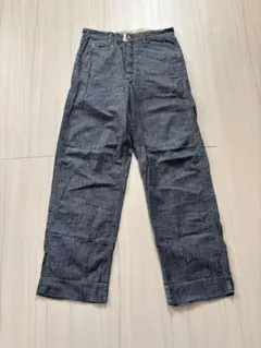 ANACHRONORM アナクロノーム　シャンブレー　デニムパンツのサムネイル