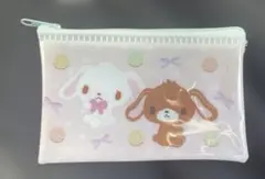 サンリオキャラクターズ フラットポーチ シュガーバニーズ セリア
