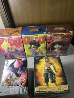 ドラゴンボール　ワンピース　ジャンプ50th フィギュア　まとめ売り