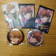 北見遊征 缶バッジ＆フォト風カードセット