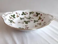 Wedgwoodウェッジウッドワイルドストロベリーウィンザートレイ 菓子皿 美品