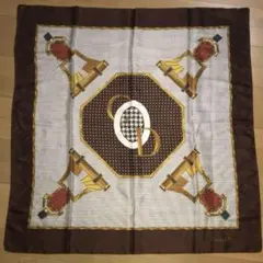 クリスチャン Christian Dior シルクスカーフ イタリア製