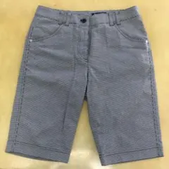 【美品】Munsingwear (マンシングウェア)ハーフパンツ 千鳥格子柄