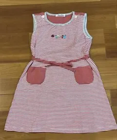 familiar ノースリーブ ワンピース 120cm