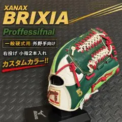 ザナックス ブリクシア 一般 硬式用 右投げ 野球 グローブ カスタム 稀少品のサムネイル