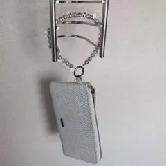 niko and ... メッシュホワイト長財布