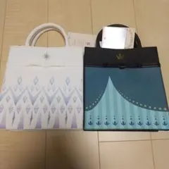 しまむら ちはる アナ雪 アナ エルサ スクエアバッグ セット ディズニー