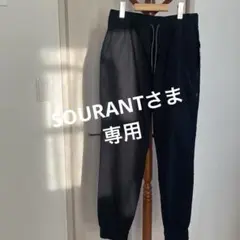 黒 ジョガーパンツ ポケット付き　OAKEY XL