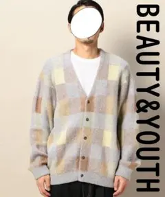 特別価格☆ユナイテッドアローズ＊モヘヤVネックカーディガン◎10291