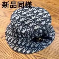 CHANEL バケットハット ブラック ホワイト Mサイズ - メルカリ
