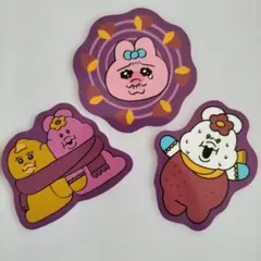 おぱんちゅうさぎ スシロー コラボ ピック 3枚セット おいもフェス 新品未使用