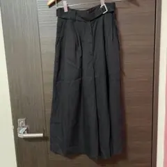 snidel ガウチョパンツ　ブラック