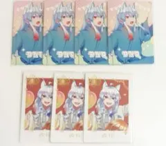 カラフルピーチ どぬく トレカ ぷぴぱ 7枚セット