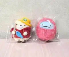 新品　すみっコぐらし　てのりぬいぐるみ　キャンプ　とかげ　ねこ　ゼビオ