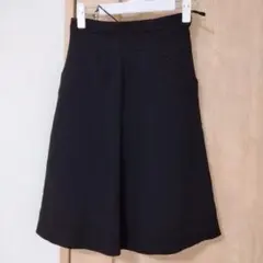 新品タグ付き　ミュウミュウ　ブラック　スカート