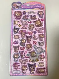 正規品　日焼けキティ　うるちゅるポップシール　サンリオ