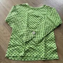 SHOO-LA-RUE グリーン 星柄 長袖カットソー 120
