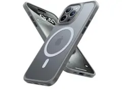 TORRAS iPhone 15 pro 用 ケース 半透明 マグネット搭載 ⑧