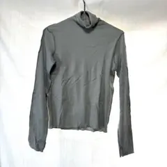 GU タートルネック グレー Sサイズ