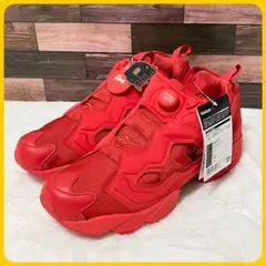 新品同様 タグ付 Reebok 靴 ポンプフューリー 28.0 スニーカー 赤