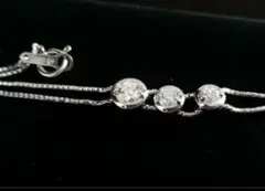 タサキ☆トリロジーダイヤモンドネックレスPt900/850＊1.01ct＊美品 