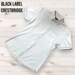 三陽商会　BLACK LABEL CRESTBRIDGE 白　半袖シャツのサムネイル
