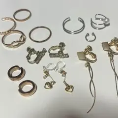 アクセサリーまとめ売り 指輪 イヤーカフ イヤリング