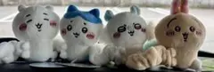 ちいかわぬいぐるみシュシュ　４種コンプリートセット！