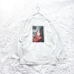 スリードッツ デザイントレーナー バックプリント スウェット 薄手 カジュアル