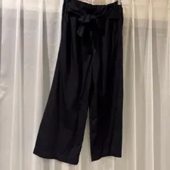 THE SHOP TK (ザ ショップ ティーケー)リボン付きワイドパンツM