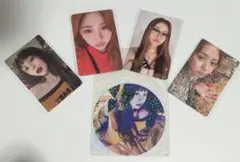 LESSERAFIM YUNJIN SPAGHETTI トレカ 4枚セット