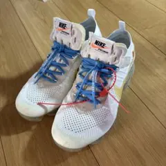 オフホワイトNIKE VaporMax ホワイト/イエロー 2017年製