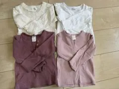 長袖トップス 4枚セット　　80サイズ