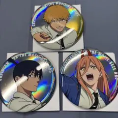 チェンソーマン　ベースヤードトーキョー　缶バッチ　3点セット