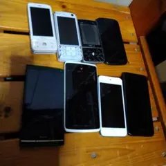 iPhone，スマホ、ガラケー未確認ジャンク扱いにて