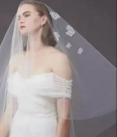 ザトリートドレッシング　ベール　ウェディングベール　刺繍ベール