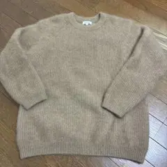 美品⭐︎BEAUTY&YOUTH へアリー ハーフアゼセーター M 毛