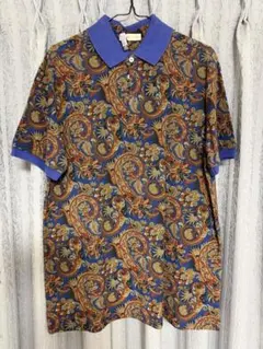 【イタリア製】【M】ETRO♡エトロ ジャングル ポロシャツ メンズ 楽天市場】ETRO エトロ ポロシャツ 1Y142 9440 メンズ 半袖 鹿の子