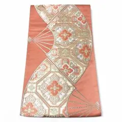 専用 A2614 ●高級 正絹 唐織 六通 袋帯 華文 花文