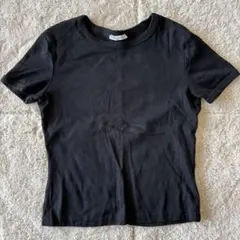ZARA 半袖 Tシャツ (M)ブラックのサムネイル
