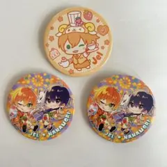 すとぷり　ジェルとななもり3個セット缶バッジ
